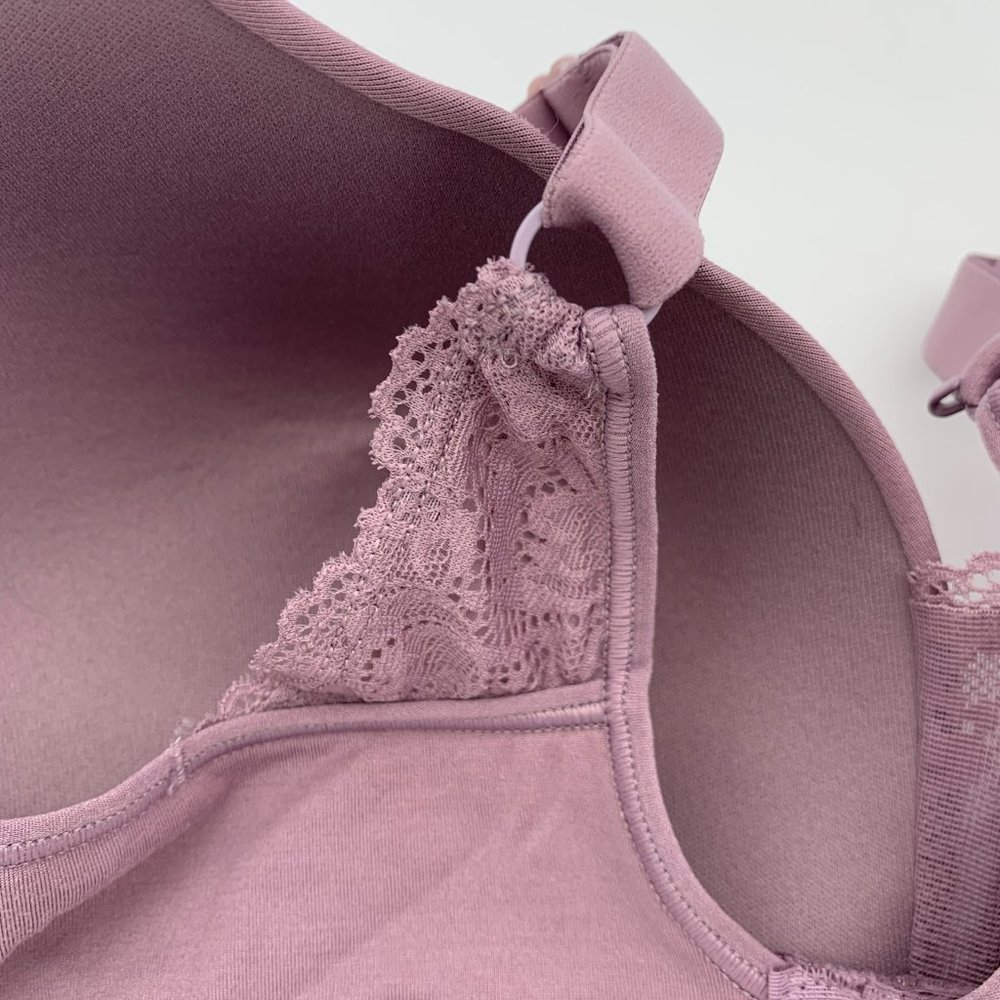 Hanes Heather Purple 2XL Bra, New - Picture 4 of 6